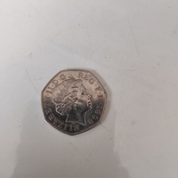 50 pence, 1998