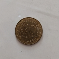 20 centimes, 1977