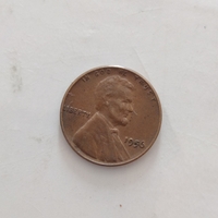 One cent, 1956
