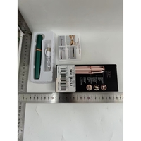 Trimmer Facial, Flippy, pentru Sprancene, Incarcare USB, 1.5 x 13 cm, din ABS, Verde