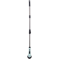 Perie Electrica de Curatare, Flippy, pentru Gresie, Baie, Bucatarie, 25x20x9.5 cm, cu 9 Capete, Maner Extensibil Detasabil 84-127cm, Incarcare USB-Type C, Rotire 360 de Grade, 3000 mAh, Culoare: Verde