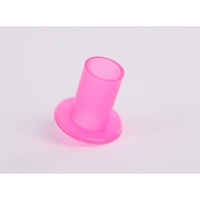 Jucarie Disc Zburator, Distractiv pentru Copii, Flippy, Aruncator Manual din Plastic, cu Lumini, Roz