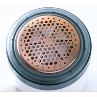 Aparat Pentru Curatat Scame, Par Si Praf, Flippy, cu LED, Pentru Diferite Tipuri De Material, Cu Lame Din Otel Inoxidabil, Compartiment de Depozitare, Maner Reglabil, 11x10.5x8.7 cm, Alb