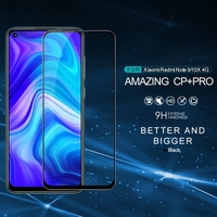 Folie Sticla Flippy® compatibila cu Xiaomi Redmi Note 9 111D Negru