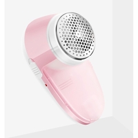 Aparat Pentru Curatat Scame, Par Si Praf, Flippy, Pentru Diferite Tipuri De Material, Cu Lame Din Otel Inoxidabil, Incarcare Prin USB Type-C, Cu Perie De Curatare si Cablu USB Incluse, 13x7 cm, Roz