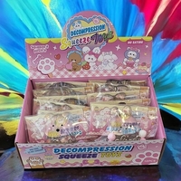 Jucarie Antistres Squishy, Flippy, cu Revenire Lenta, Squeeze Pinch, Family Model Animalute, Ambalaj Transparent