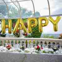 Balon Folie Metalizata Litera Y, Flippy, 80 cm, Umflati cu Heliu sau Aer, Ambalaj Individual, Pai inclus, Auriu