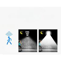 Camera de supraveghere falsa, incarcare solara, 77 LED-uri, senzor de miscare, Flippy