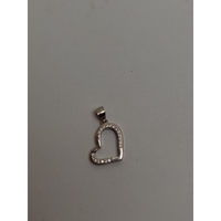 Pandantiv, Jolie Silver, Argint 925, Model Inima Contur Asimetrica, 1.4 G, 1.6 x 1.2 Cm