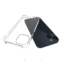 Husa de protectie Flippy, TPU, pentru Apple iPhone 13 Pro Max 6.7 inch, Antisoc, Protectie colturi, Rezistenta la impact, Transparenta