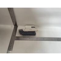 Perie Multifunctionala 3 in 1 de Curatare, Flippy, pentru Bucatarie, Vesela, Geamuri, Cap Detasabil, 9x15x2.5 cm, Gri