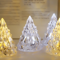 Lampa de Veghe, Flippy, Model IceBerg, cu Baterii, Lumina Rece, Transparent, 6.5x8 cm
