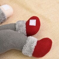 Clema pentru perdea prindere cu arici, model gnom, material textil/poliester, 53 x 23 cm, multicolor