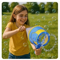 Suflator de Baloane, Flippy, din Plastic, Functie de Suflare si de Facut Baloane, 4-6 Ani, 30.4 x 14.2 x 22.2 cm, Albastru