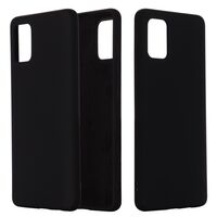 Husa protectie compatibila cu Samsung S10 Lite Liquid Silicone Case Negru