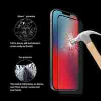 Folie Sticla securizata, Flippy, compatibila cu Samsung A04S, Full Glue, cu margini negre