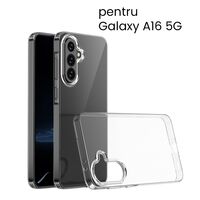 Husa de Protectie, Flippy, Husa de Protectie pentru Samsung Galaxy A16 5G, tip Carcasa, subtire din Silicon TPU Protect Plus, Transparenta