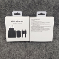 Incarcator Super Fast Charge, Flippy, Adaptor Fast Charge 45W, 5A, PD 3.0, Cablu 1m, Incarcator Fast Charge USB Type-C, Negru