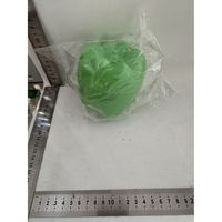Cutie Alimentara, Flippy, Model Ardei, din Plastic, 9.8 x 9.8 x 10.7 cm, 350 ml, Verde
