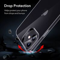 Husa TPU pentru iPhone 14, Flippy, Silicon, Protectie Antisoc, Transparenta