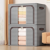 Cutie de Depozitare Pliabila, Flippy, Cu fermoar Bidirectional, 24 L, Textil, 40x30x20 cm, Cadru Metalic, o Fereastra, Suport Baza Stabil din Plastic, Design Zebra, Alb Negru