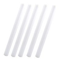 Bagheta cu Led, Flippy, din Burete, cu Baterii, Lumina Multicolora, 48 x 4 cm, Alb