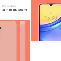 Husa de Protectie Matte TPU, Flippy, pentru Samsung Galaxy A35 5G, Protectie Camera, Antisoc, Antizgariere, Antialunecare, Acoperire Completa, Roz