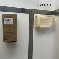Sapuniera de Calatorie, Flippy, Suport pentru Sapun cu Scurgere a Apei, Recipient cu Capac Depozitare, Savoniera pentru Baie, 12.6x6.1x8.4cm, Crem