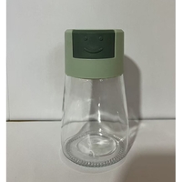 Dozator Condimente, Flippy, din Stilca, 180 ml, Rezistenta la Umidiate, 11.3 x 6.4 cm, Masura 5g, Verde