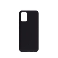 Husa protectie Flippy compatibila cu Samsung Galaxy A51 4G Liquid Silicone Case Negru