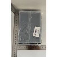 Forma pentru Gheata, Flippy, 6 Forme Patrate cu Capac, din Silicon, 17 x 12 x 6 cm, Negru