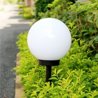Set 2 Lampi Solare LED, Sferice, Tip Glob Flippy, Diametru 10 cm, Alb rece