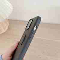 Husa protectie Flippy compatibila cu Huawei P40 Lite Liquid Silicone Ring cu suport rotativ Negru