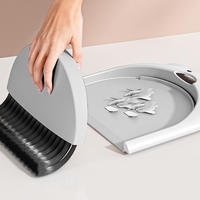 Set Matura si Faras, Flippy, Pentru Birou, din PP, Model Ursulet, 23.5 x 18 cm, Gri
