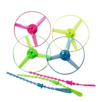 Jucarie Disc Zburator, Flippy, cu Lumini, Manual, din ABS, +14 Ani, Albastru