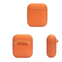 Husa AirPods cu Inel Prindere Portocaliu