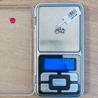 Pandantiv, Jolie Silver, Argint 925, Model Infinit cu Pietre, Model Random, Zirconii, 10 x 12 mm, 0.6 g