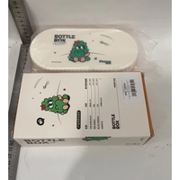 Set 7 Piese de Spalat/Uscat Biberoane, Flippy, Portabil, Peri de Silicon, pentru Tetine, Suzete, Biberoane, Paie, Cutie Inclusa, 20 x 9.5 cm, Portocaliu
