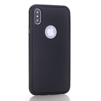Husa Apple iPhone X Full Silicone Negru