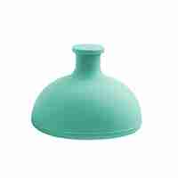 Dispozitiv Terapeutic Sputa, Flippy, Cupa pentru Terapie Toracica, Dispozitiv de Eructare, pentru Sugari si Copii, 7.5 x 6 cm, din Silicon, Verde