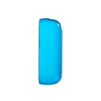 Husa Flippy pentru IQOS Iluma, de Protectie, Anti Soc si Zgarieturi,din Plastic, 12.5 x 4.2 cm, Albastru Transparent