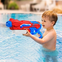 Pistol cu Apa, Flippy, +6 Ani, Rezervor 1200 ml, din Plastic, 40 x 7 x 20 cm, Rosu/Albastru