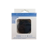 Dispozitiv Anti Pierdere Inteligent, Flippy, conexiune Bluetooth, Dispozitiv Anti Pierdere pentru accesorii, Baterie si Manual de Utilizare Incluse 38 x 38 x 7 mm, Negru