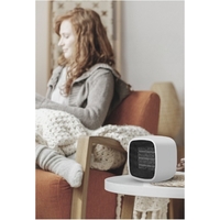 Mini radiator electric portabil Flippy, 800 W, 2 trepte, 150x120x175 mm, alb