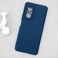 Husa Matte TPU pentru Huawei NOVA 9 SE, Flippy, Silicon Slim, Protectie Antisoc, Navy Blue