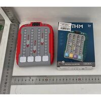 Jucarie Interactiva, Flippy, Joc Rhythm, +3 Ani, din ABS, 6 Niveluri, 15 x 3 x 11 cm, Functie Muzicala, Rosu