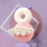 Perna tip Rucsac pentru Protectia Capului, Flippy, Tetiera tip Insecta, pentru Bebelusi, 33x6x19 cm, 180 g, Roz
