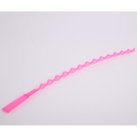 Jucarie Disc Zburator, Distractiv pentru Copii, Flippy, Aruncator Manual din Plastic, cu Lumini, Roz