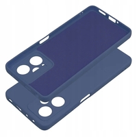 Husa de Protectie, Flippy, pentru Xiaomi Redmi Note 12 Pro 5G, Liquid Silicone, cu Microfibra pe Interior, Protectie Antisoc, Compatibil Incarcare Wireless, Albastru