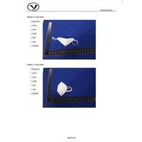 Masca faciala igienica KN95, 5 straturi - 1 buc